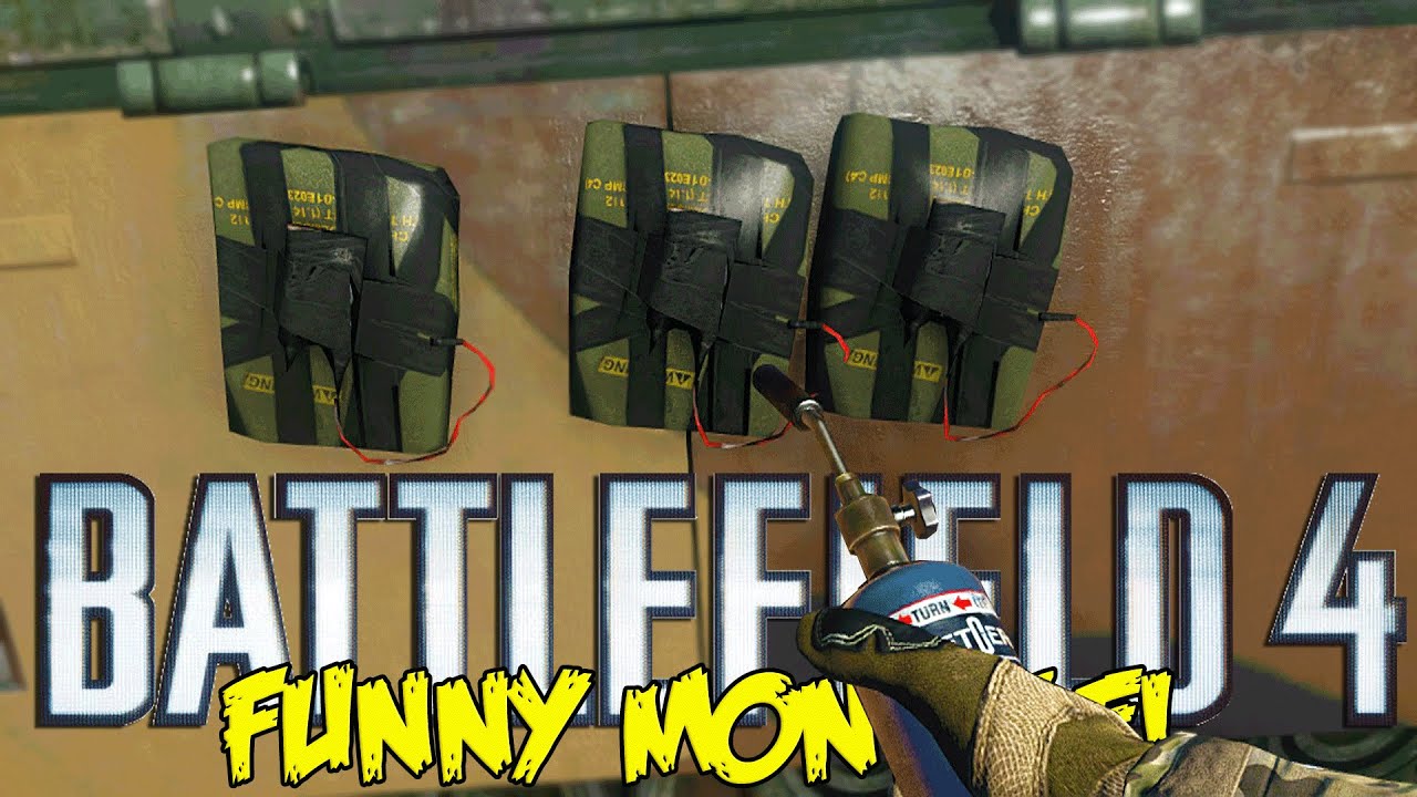 Battlefield 4 Funny Montage!  Hand Flare Kill , Repair tool c4 troll & More (BF4 Funny Moments)