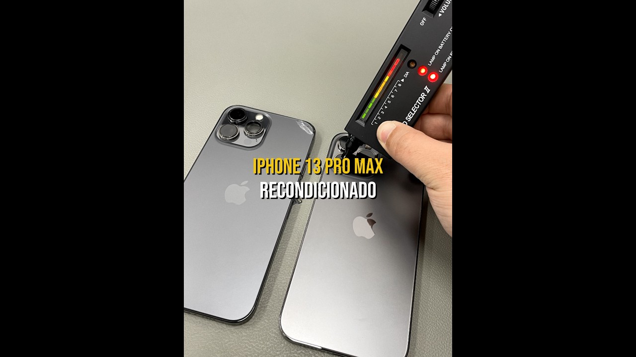 Iphone 13 Pro Max Recondicionado c/ substiuição de vidro traseiro