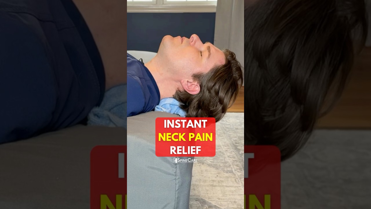Instant Neck Pain Relief (IN BED!)