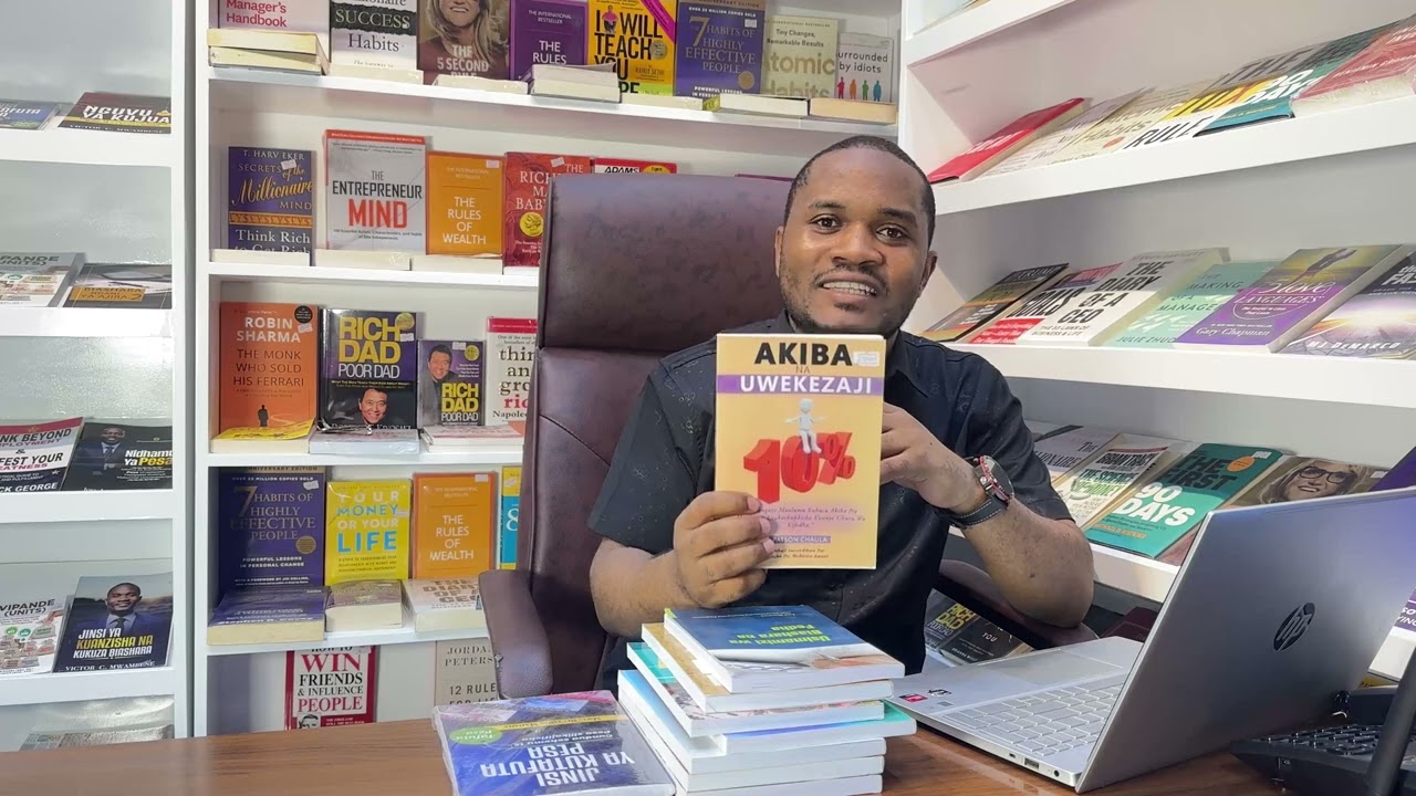 VITABU BORA VYA KISWAHILI KWA MAFANIKIO YA FEDHA NA BIASHARA | Victor Mwambene.