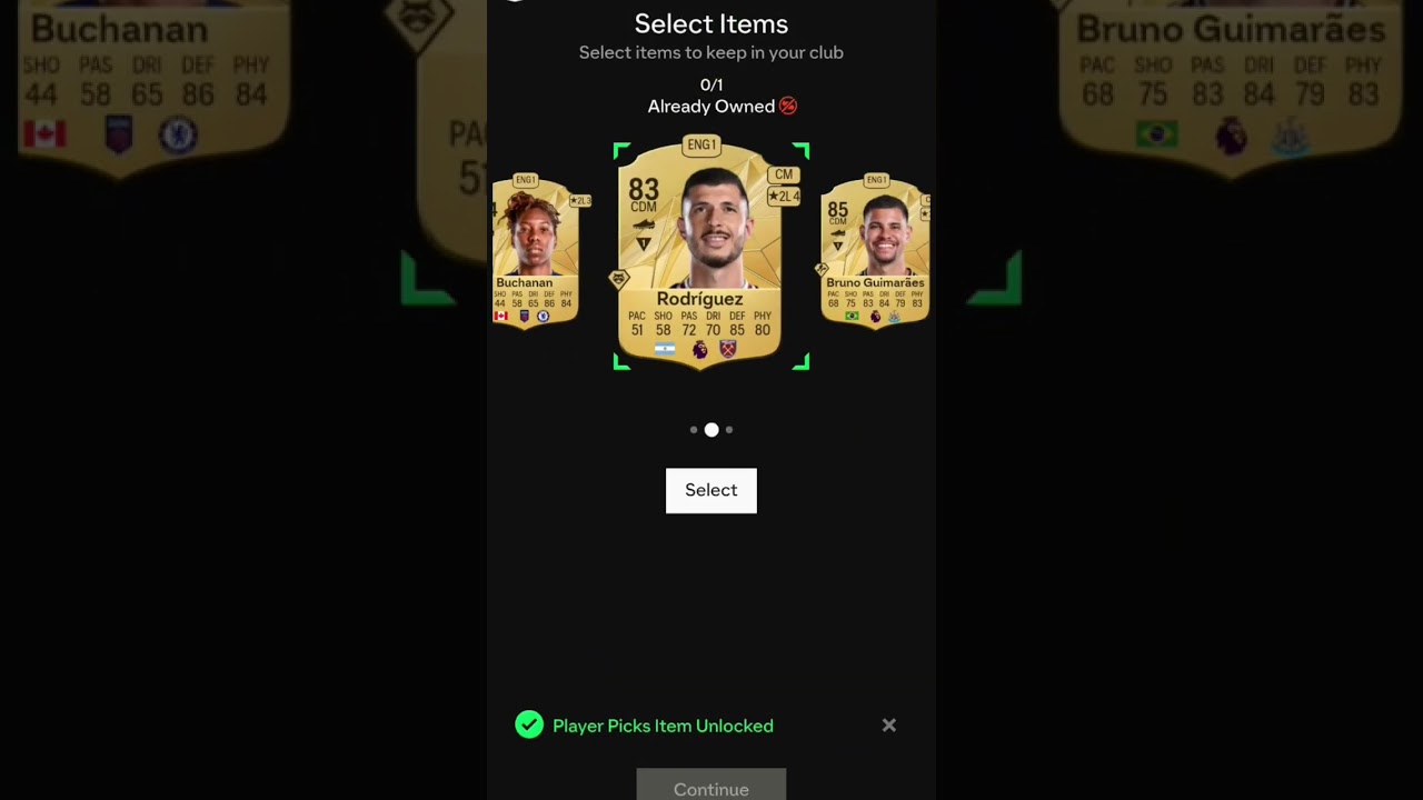 Opening 50 83+ player picks 