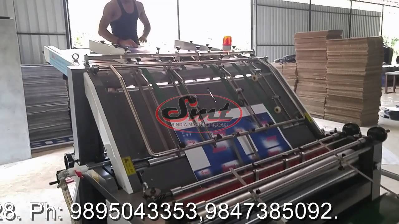 SEMI-AUTO FLUTE LAMINATOR