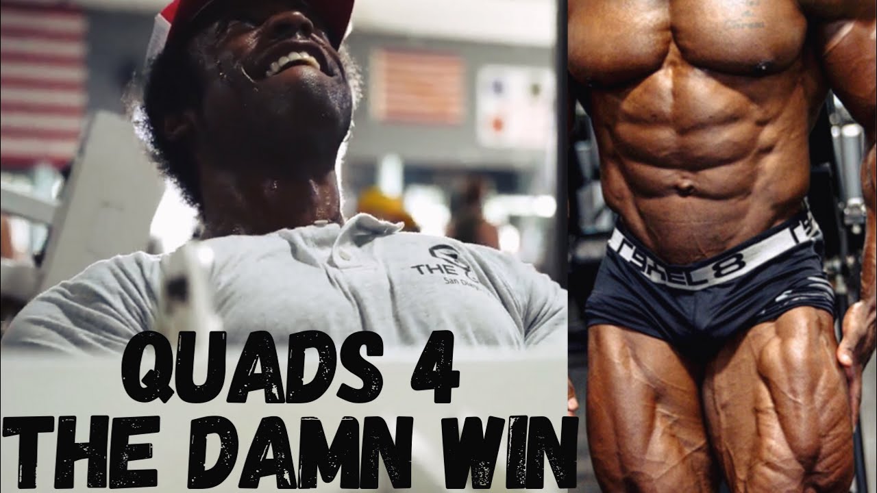 Quads workout before the O! | Breon Ansley