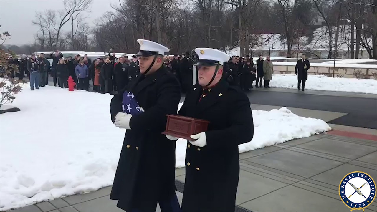 USNI News Video: R. Lee Ermey Buried in Arlington National Cemetery