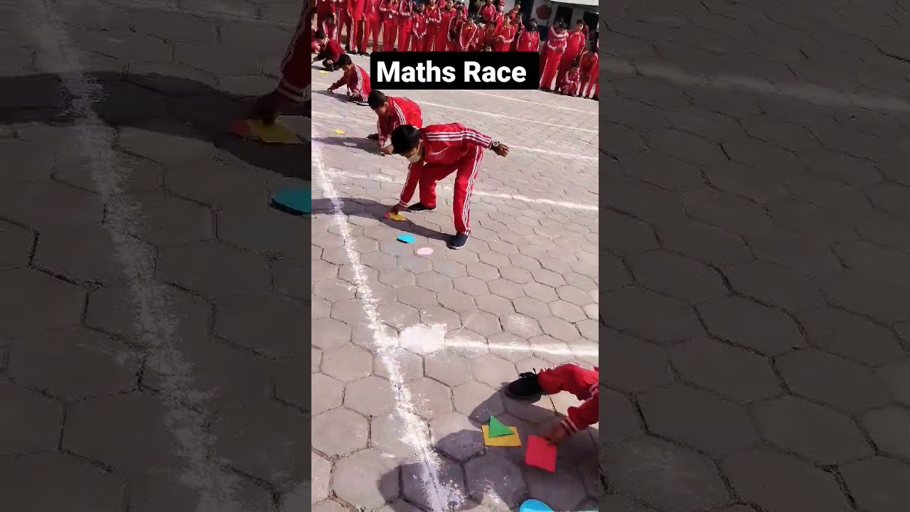 Maths Race #shorts #shortvideo #sports #sportsmeet