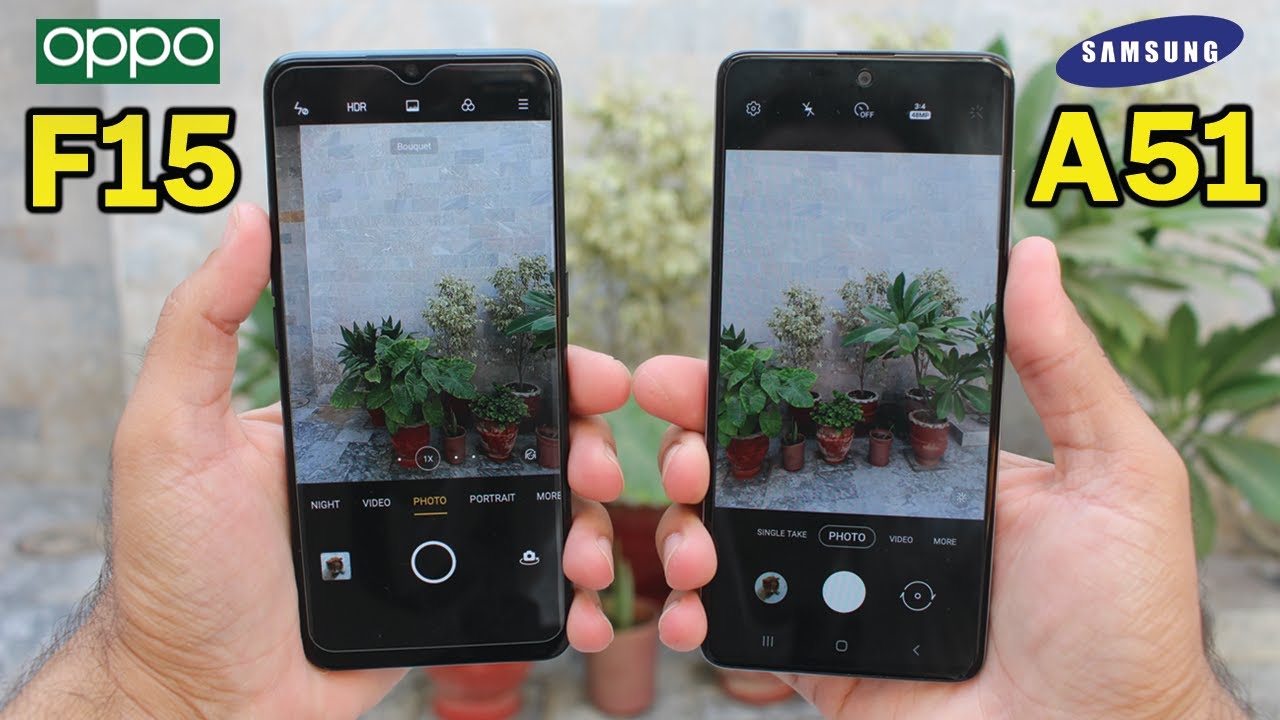 Oppo F15 vs Samsung Galaxy A51 Camera Test | 48 MP vs 48 MP🔥