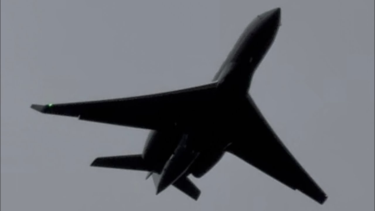 Gulfstream G500 Takeoff From Idaho Falls [N888HH]