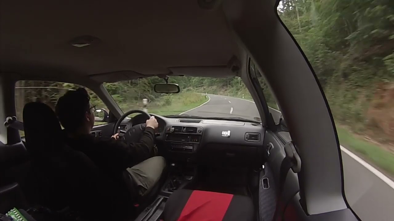 1999 Honda Civic EJ9 1.4/TOUGE(峠)Downhill/Spirited Driving/