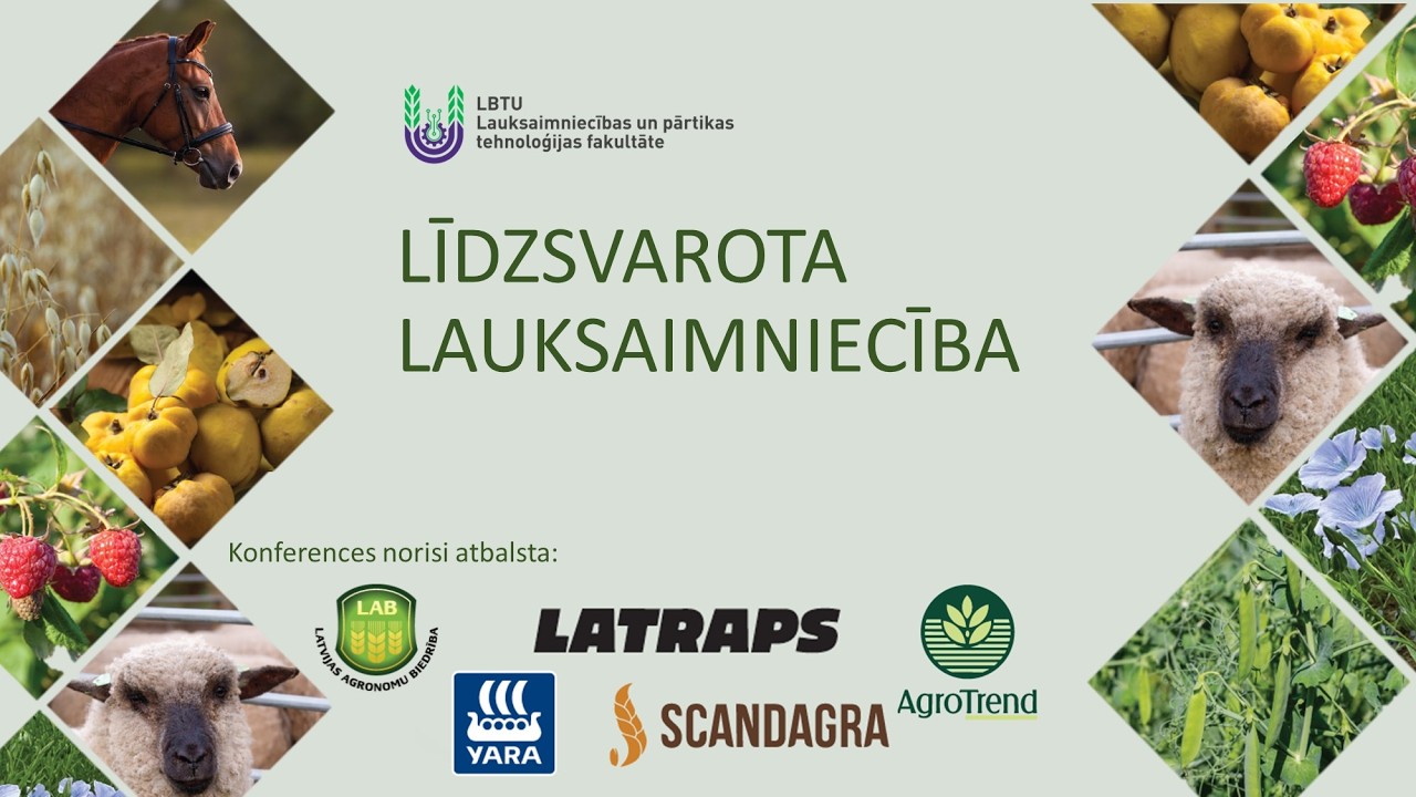 Līdzsvarota lauksaimniecība 2026 - 1. plenārsēde
