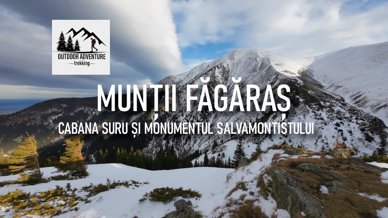 Munții Făgăraș. Cabana Suru și Monumentul Salvamontistului.