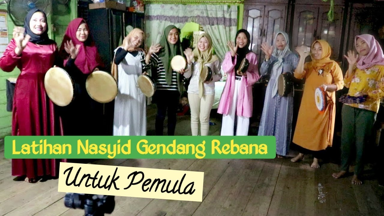 Latihan Nasyid Qasidah Gendang Rebana Untuk Pemula