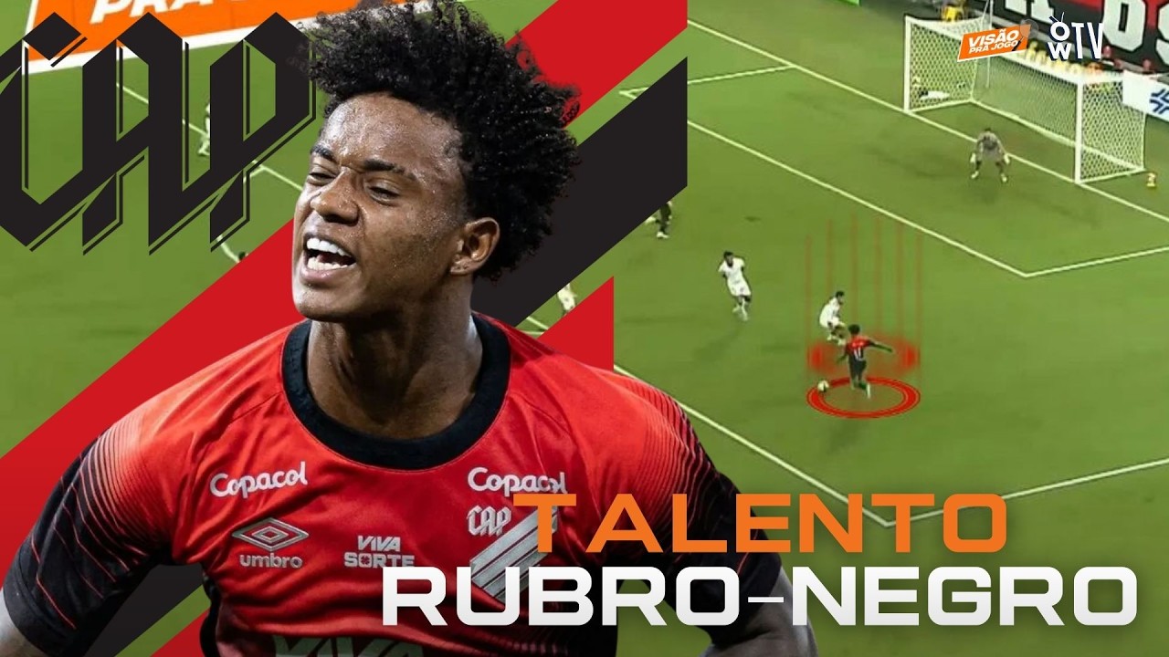 ELE É MUITO PROMISSOR! ENTENDA COMO O BRUNINHO É UMA JOIA PARA O ATHLETICO!