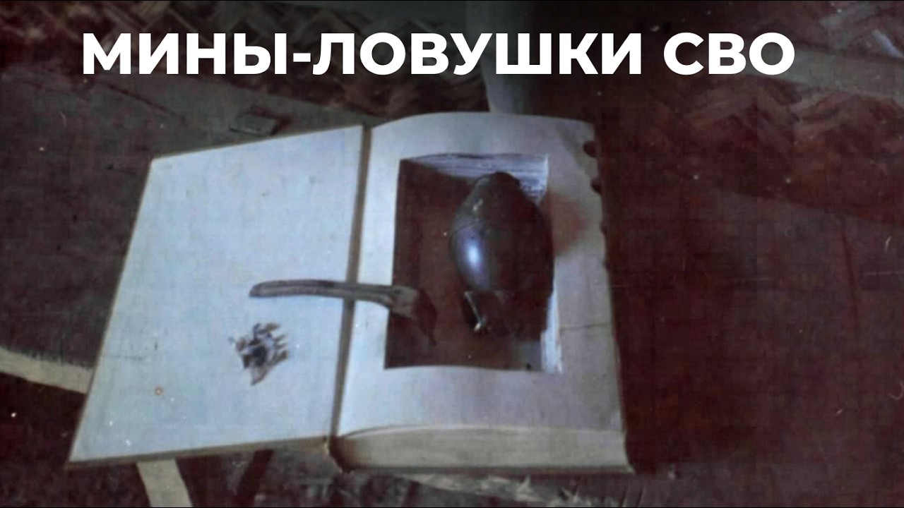ОПАСНЫЕ ЛОВУШКИ В УКРАИНЕ // МИНЫ-ЛОВУШКИНА СВО