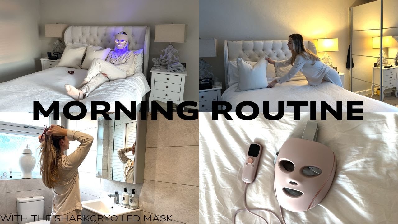 Morning Routine | Shark Cryo Mask for Glowing Skin