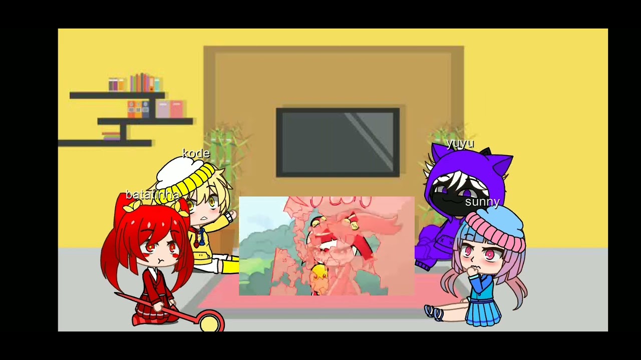 Turma da batatinha reagir a animação parte 1