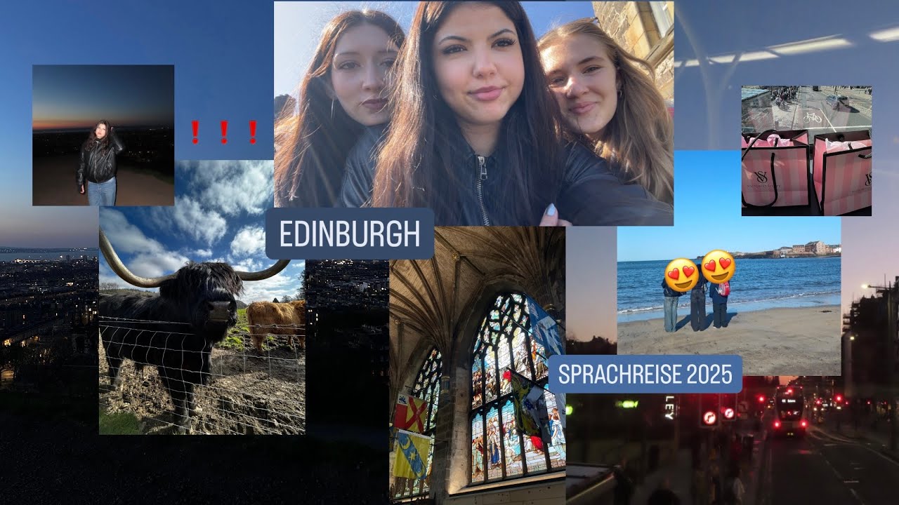 SPRACHREISE NACH EDINBURGH!!! 🏴󠁧󠁢󠁳󠁣󠁴󠁿