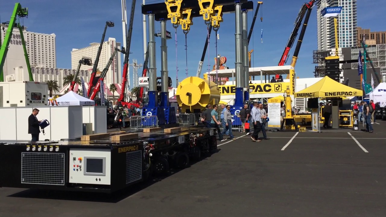 SPMT at ConExpo 2017 | Enerpac Heavy Lifting Technology