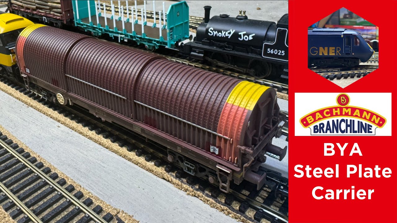BYA Steel Plate Carrier | Weathered | Bachmann | More coupling issues from Bachmann?