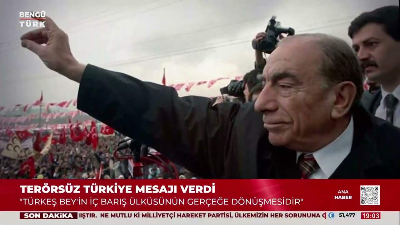 Merhum T&uuml;rkeş Bey&rsquo;in iki kutlu emaneti MHP ve &Uuml;lk&uuml; Ocakları emin ellerde milletimizin g&uuml;vencesidir.