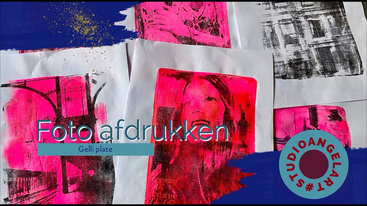 Gelli plate fotoafdrukken