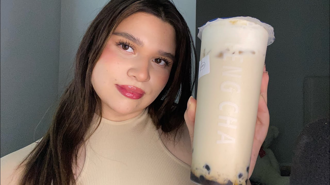 asmr | bubble tea drinking sounds 🧋