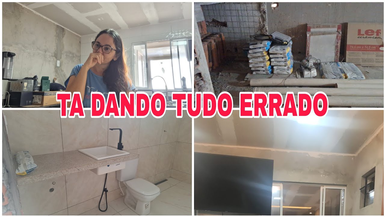 A CASA TA INFILTRANDO TODA #VLOG #VLOGDACASA #CASANOVA #OBRA 