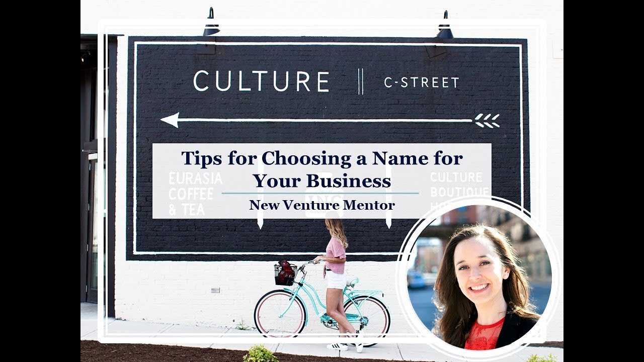 Tips for Naming Your Business