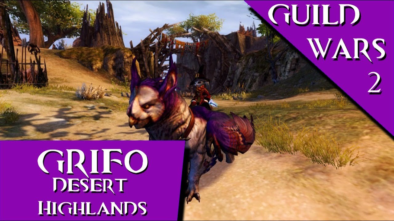 Montaria Grifo - Griffon Open Skies: Desert Highlands (Guild Wars 2)