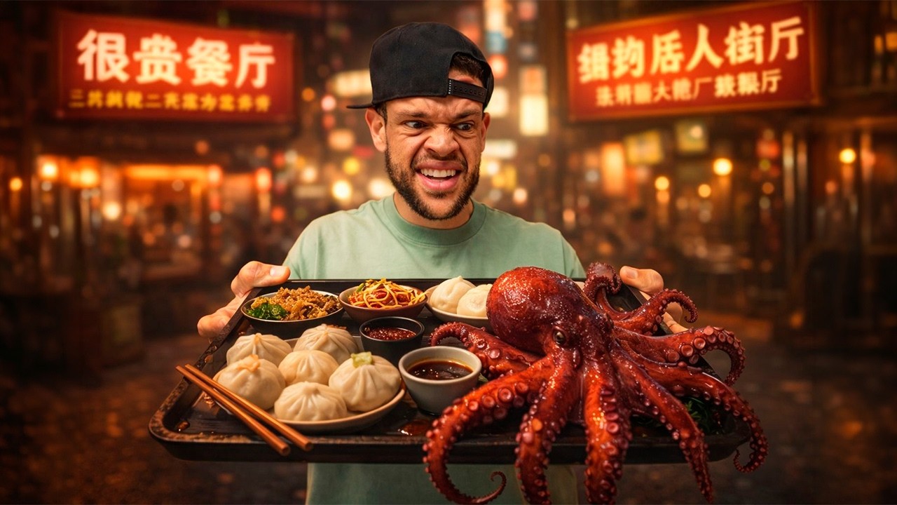 COMIDA CHINESA EM CHINATOWN MAS PASSEI MAL