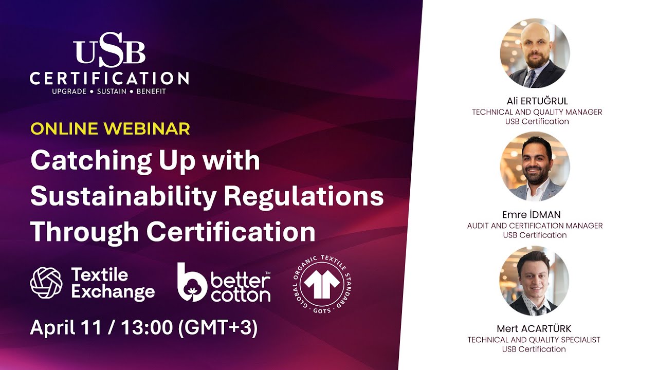 Webinar: Catching Up With Sustainability Regulations Through Certification