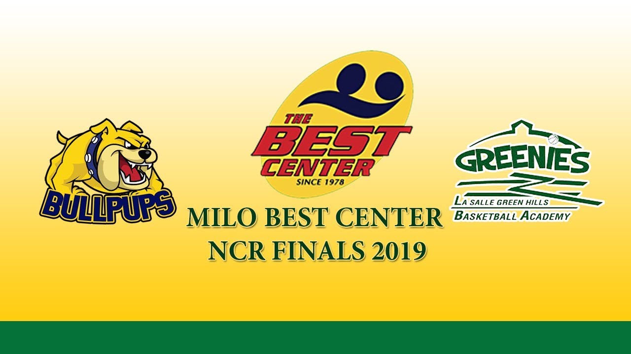1of4 l Milo Best Center Finals 2019 Pasarelle : National University vs La Salle Greenies
