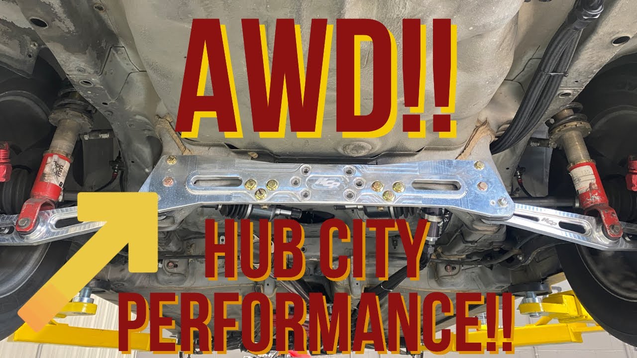 Hub city performance AWD rear diff mount install!!!
