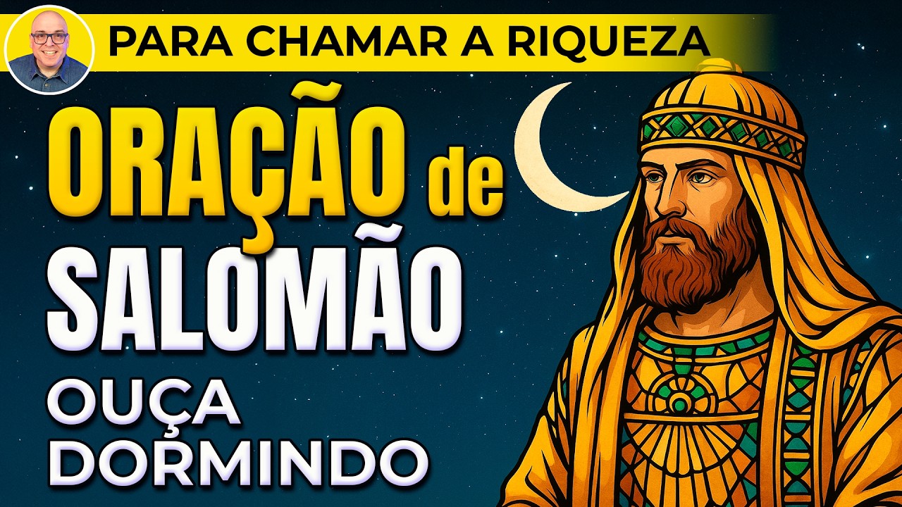 OUÇA DORMINDO: ORAÇÃO DE SALOMÃO PARA CHAMAR A RIQUEZA PARA A SUA VIDA