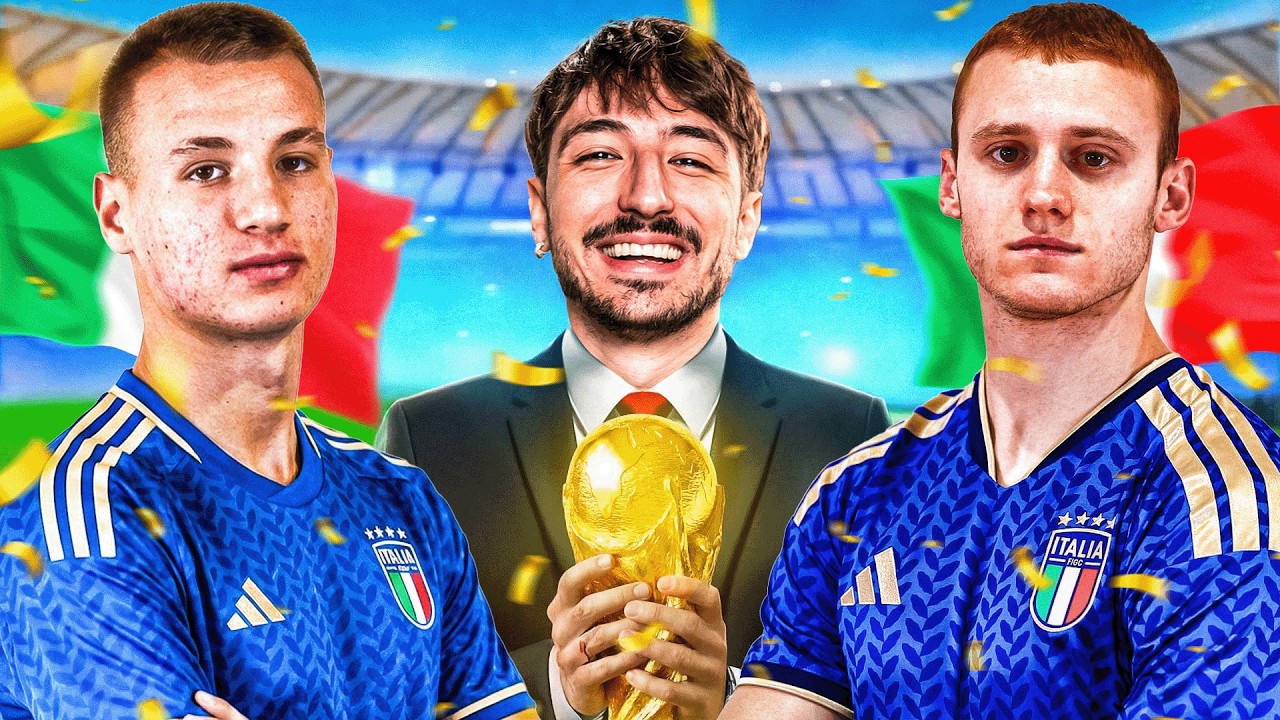 Sono DIVENTATO ALLENATORE dell'ITALIA dopo il DISASTRO dei MONDIALI!