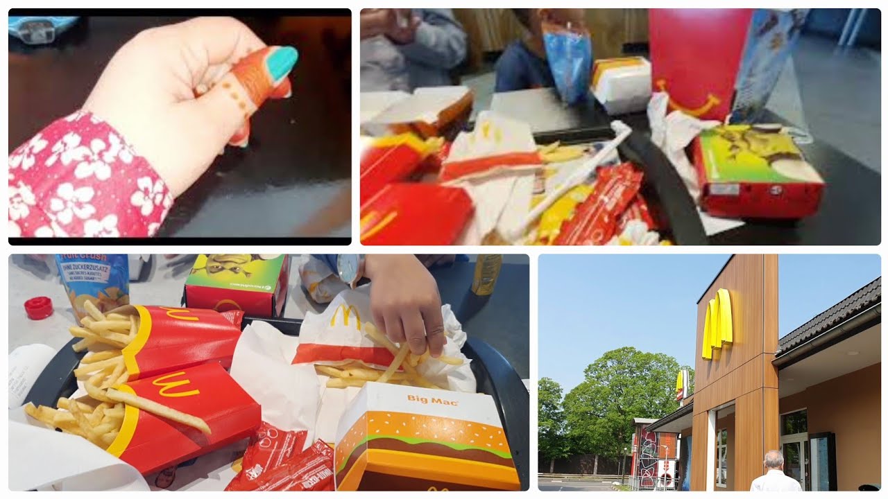 Short outing | lunch in McDonald's | enjoying long drive | life in Europe pk #nadiakakitchen