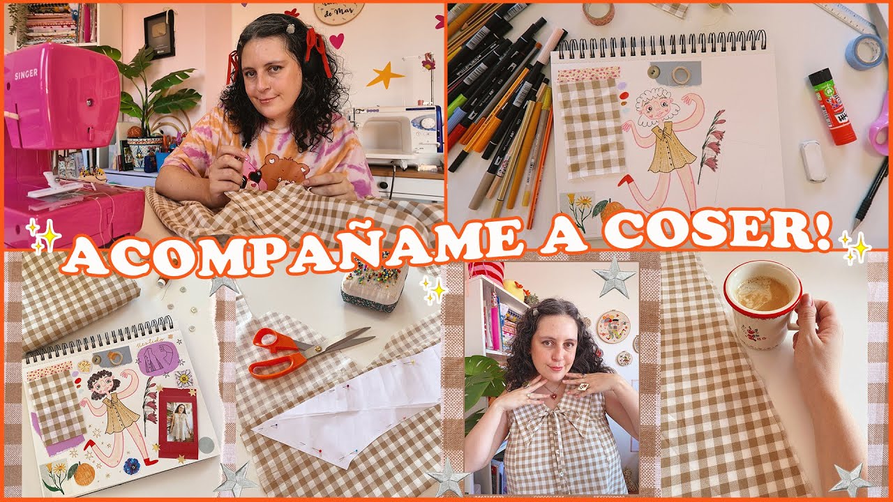 Estoy de vuelta! - Vestido corto cuello marinero - Costura paso a paso