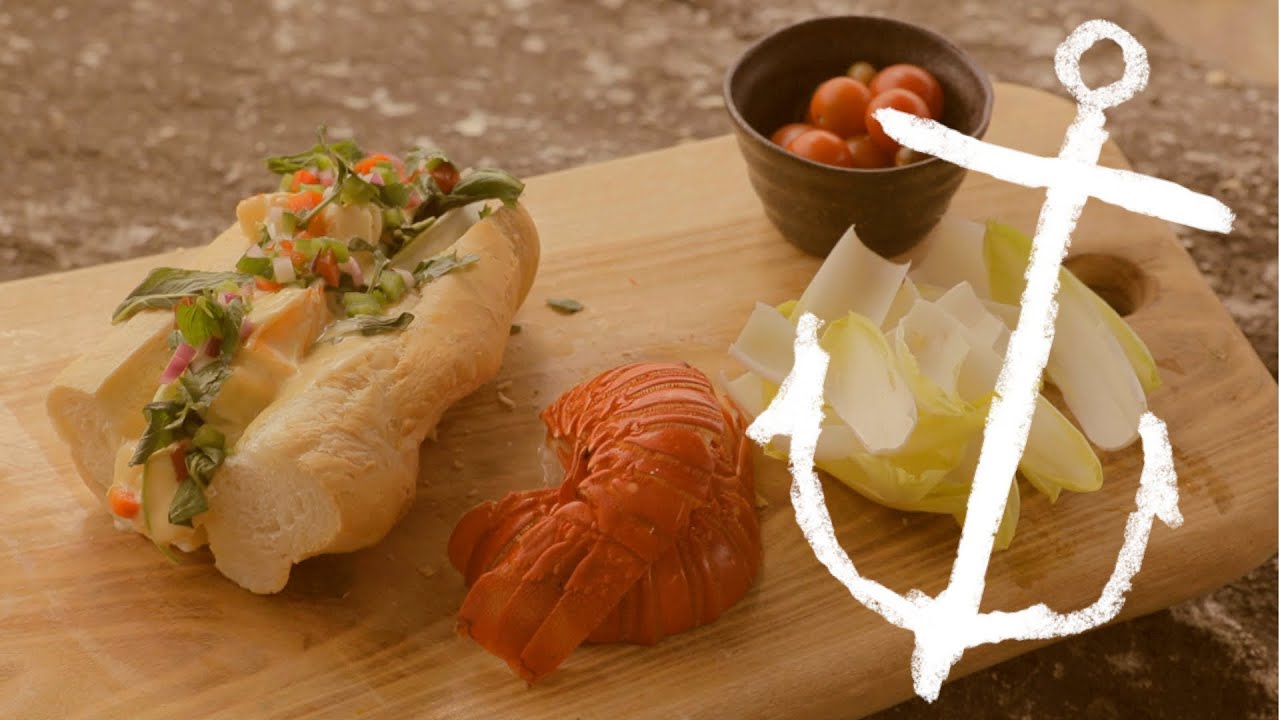 Lobster Lime Aioli Baguette Recipe Bondi Harvest