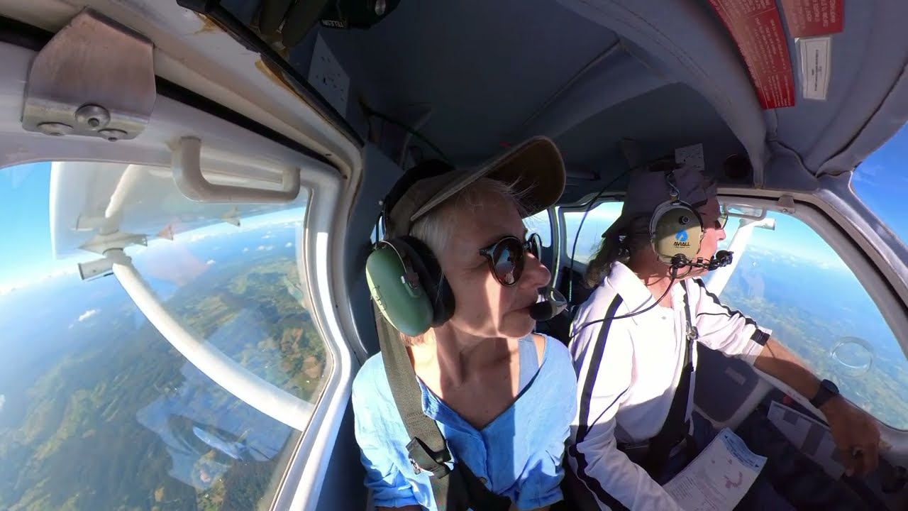Bettina flies to Rainbow Beach in a J230