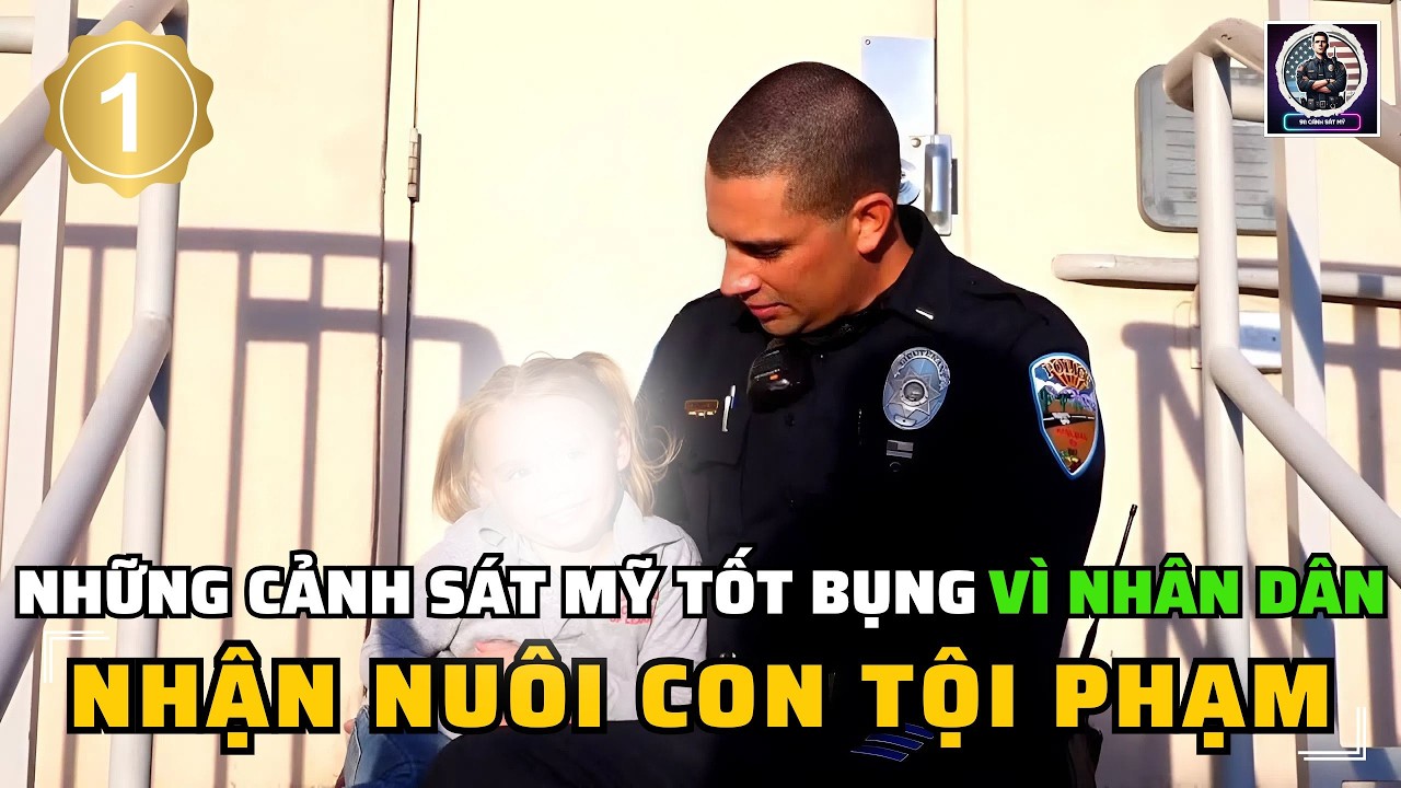 8 KHOẢNH KHẮC XÚC ĐỘNG CẢNH SÁT MỸ LÀM CHO NGƯỜI DÂN, CÓ NGƯỜI ĐƯỢC TỔNG THỐNG TRUMP VINH DANH (P1)