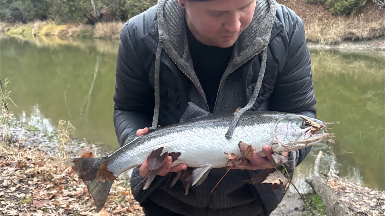 We Usually Catch Trout Here In The Summer… What About Winter? 
