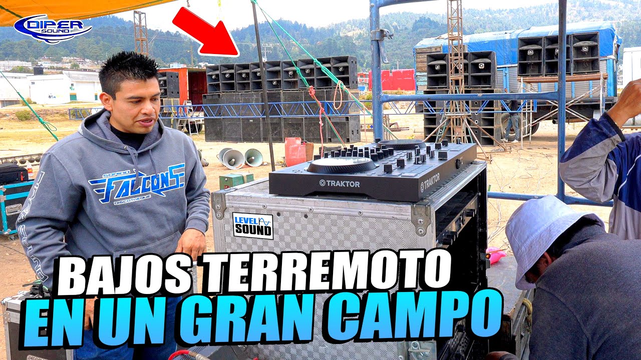 TREMENDO BAJEO PUSIERON LOS DE ESTE SONIDO, ESCUCHA COMO SUENAN! | SONIDO SUPER GALY