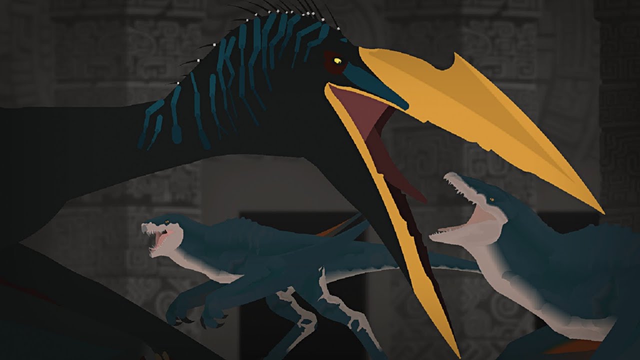 Quetzalcoatlus VS Mutadons || Jurassic World Rebirth Battle Animation