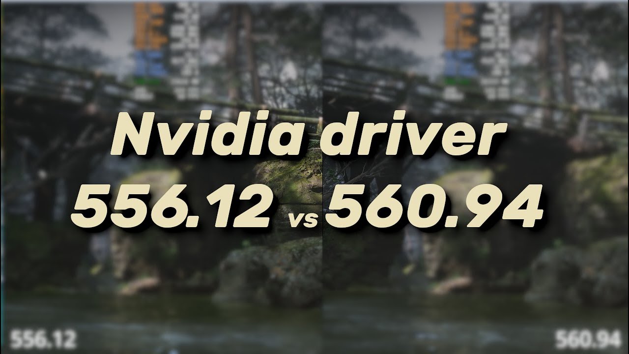 Nvidia Driver 556.12 vs 560.94 | 6 games | RTX 3080