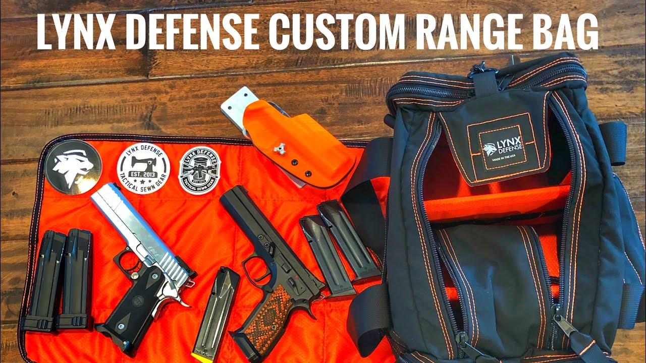 LYNX DEFENSE : New Custom Range Bag - 1st Look 🔥 (✔️ Description For Disc Code & Link) Made In 🇺🇸