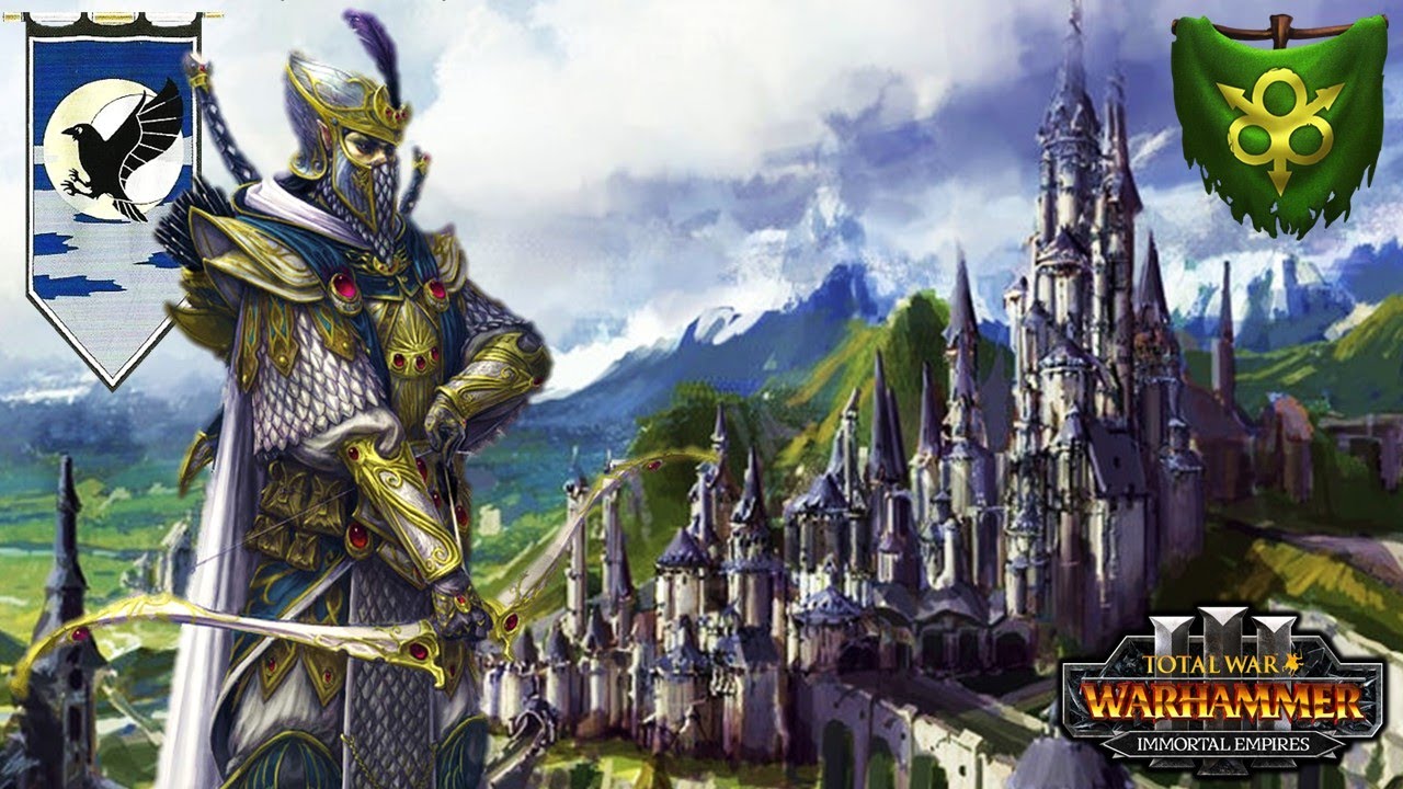 SHADOW WALKERS - Tales from Old Nagarythe - Nurgle vs. High Elves - Total War Warhammer 3