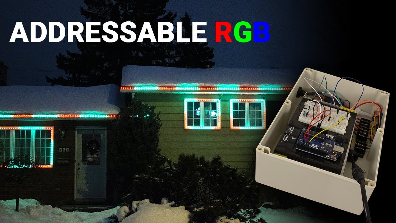 How I made a simple christmas light show with an Arduino