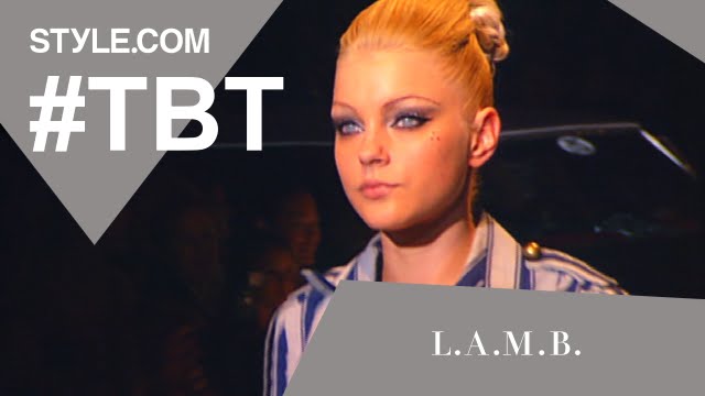 Gwen Stefani's L.A.M.B. Debut Was B-A-N-A-N-A-S - #TBT with Tim Blanks - Style.com