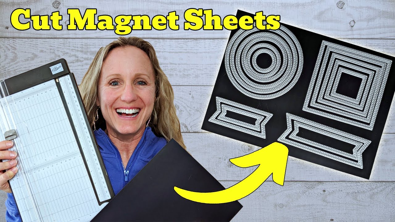 How to Cut Magnet Sheets for Die Sets and More Organizing Tips!