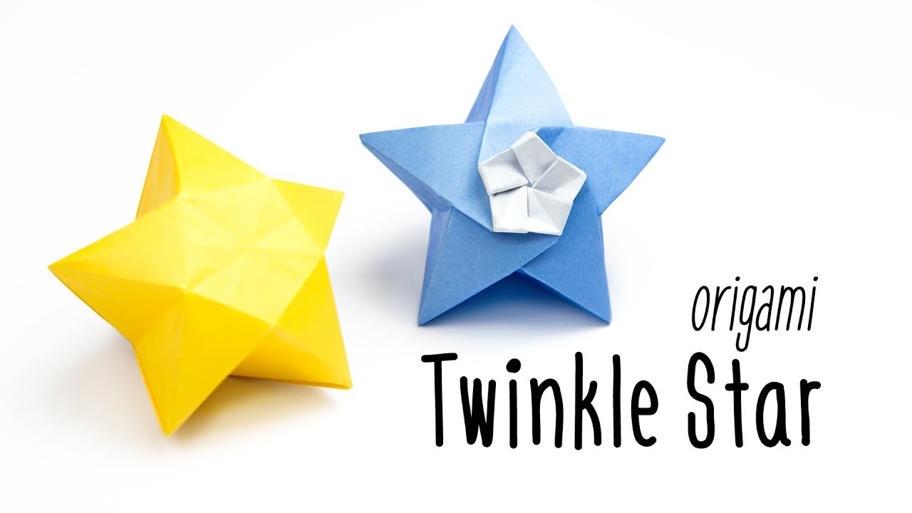 Origami Twinkle Star Tutorial - Inflatable Star - Paper Kawaii