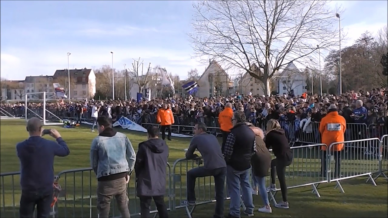 Ultra Boys 90: Avant Rc Strasbourg-Fc Metz entraînement 2017/2018 L1
